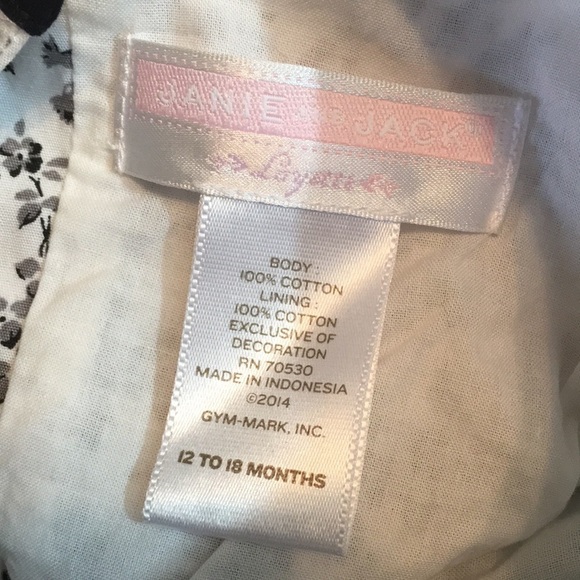 JANIE and Jack Floral Nordic Floral Dress. P/A1077/4 - Picture 6 of 6